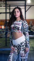 Legend Dames Sport-Top print Maat: L