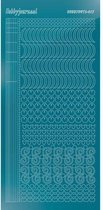 Hobbydots sticker - Mirror Turquoise