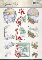 3D Knipvel - Jeanines Art - Christmas Classics - Landscapes