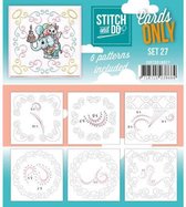 Stitch & Do - Cards Only- Set 27
