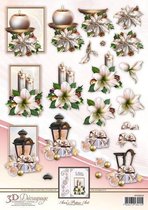 Anns Paper Art 3D Decoupage Christmas Decorations