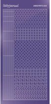 Hobbydots sticker - Mirror - Purple 10 stuks