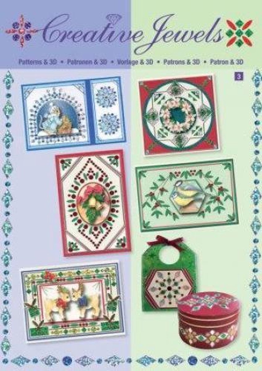 *Creative Jewels patronen boek christmas