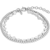 Favs Dames Armband 925 sterling zilver rhodium-plated 60 Zirconia One Size 87776662
