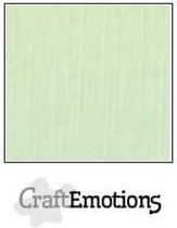 CraftEmotions linnenkarton 10 vel groen 30,5x30,5cm / LC-09