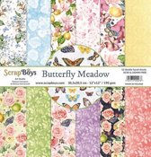 Butterfly Meadow 12x12 Inch Paper Set (BUME-08)
