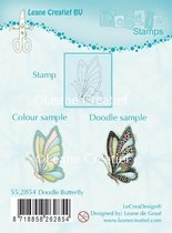 Doodle Stempel Vlinder