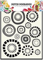 Dutch Doobadoo Dutch Mask Art stencil cirkels A5 470.715.107