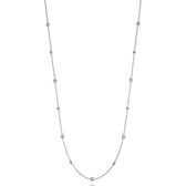 FAVS Damen-Kette 925er Silber rhodiniert 10 Zirkonia One Size 87761169