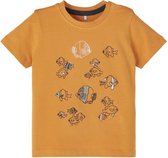 Name it Jongens T-shirt Folon Spruce Yellow - 68