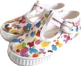 Cienta - canvas kinderschoen - wit - Maat 25