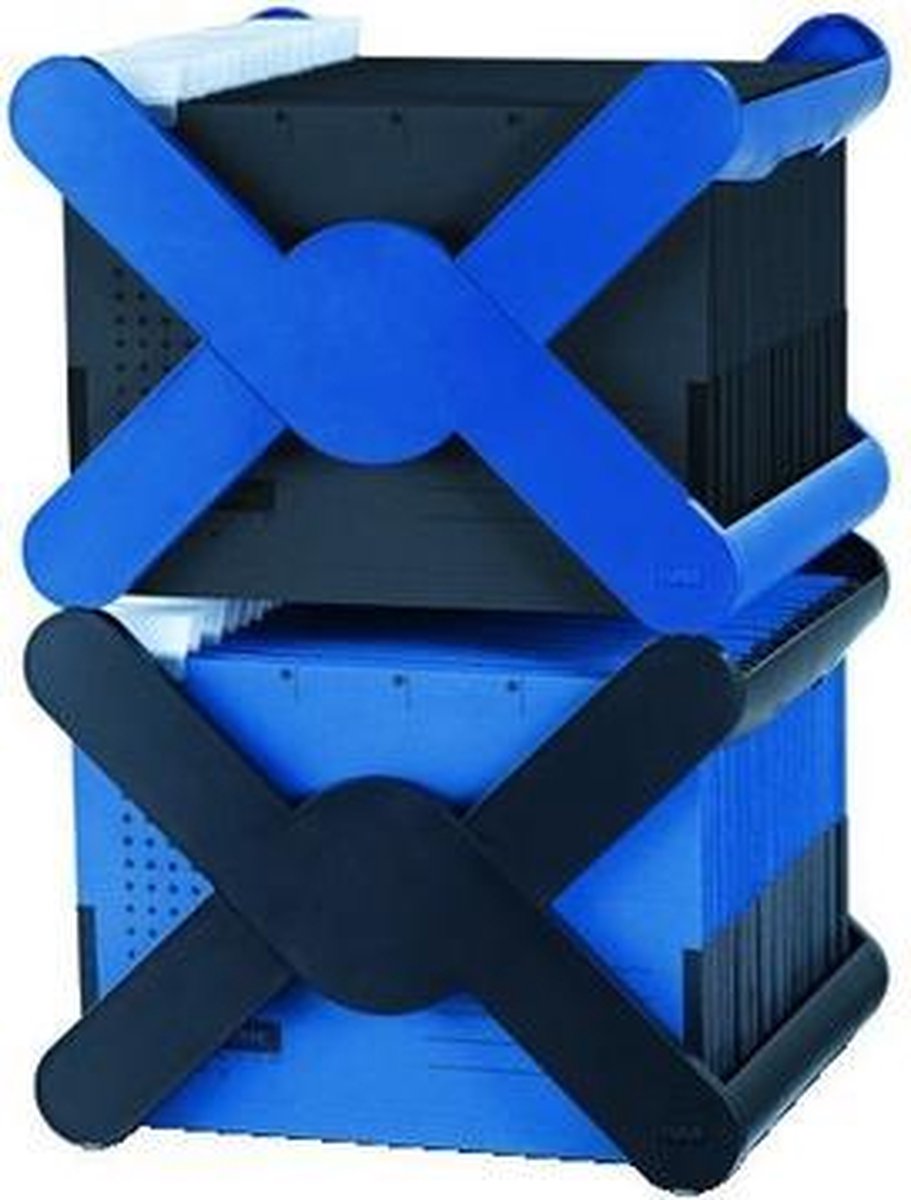 Hangmappenrek HAN X-Cross - blauw