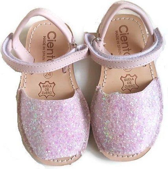 Glitter sandalen 2024 kind