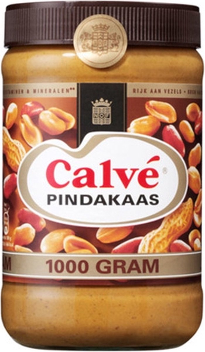 Calvé - Pindakaas - 1kg | bol.com