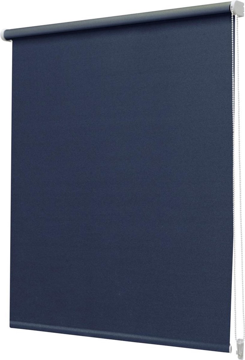 Intensions Rolgordijn Verduisterend unicolor Donkerblauw 210x190cm
