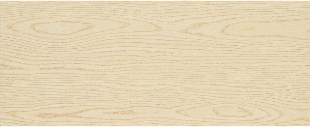 Zwevende wandplank hout Naturel eiken 46mm - xcm - Pekodom