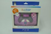 Kidzplay Wireless Motion Wheel Roze Official Licensed PlayStation 3