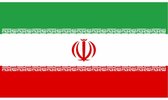 Vlag Iran 90 x 150 cm feestartikelen - Iran landen thema supporter/fan decoratie artikelen