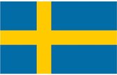 Drapeau Suède 90 x 150 cm Articles de fête - Articles de décoration pour supporters / fans sur le thème des pays de Suède