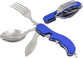 Universele Multitool - Zakmes - Lepel - Vork - Flesopener