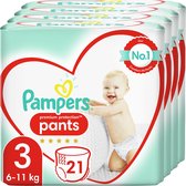 Bol.com Pampers Premium Protection Pants Luierbroekjes - Maat 3 (6-11 kg) - 84 stuks - Maandbox aanbieding