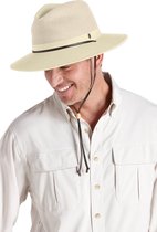 Coolibar UV hoed Heren Fedora - Beige - Maat L/XL