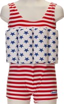 Beverly Kids UV drijfpakje Kinderen American Dream - Rood - Maat 92