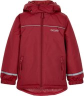 CeLaVi - Ski-jas voor kinderen - Solid - Donkerrood - maat 122cm