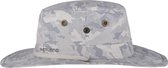 Hatland - UV Boonie hoed voor heren - Vandiver - Camouflage Grijs - maat M (57CM)