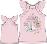 Disney Princess T-shirt - Princess Forever - lichtroze - maat 98 (3 jaar)