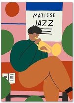 Matisse Abstract Poster 1 - 15x20cm Canvas - Multi-color