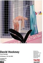 David Hockney Poster 1 - 20x25cm Canvas - Multi-color