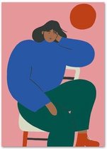 Matisse Abstract Poster 2 - 40x60cm Canvas - Multi-color