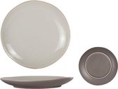 Oleada Taupe Dinerbord - Plat - Ø 27cm