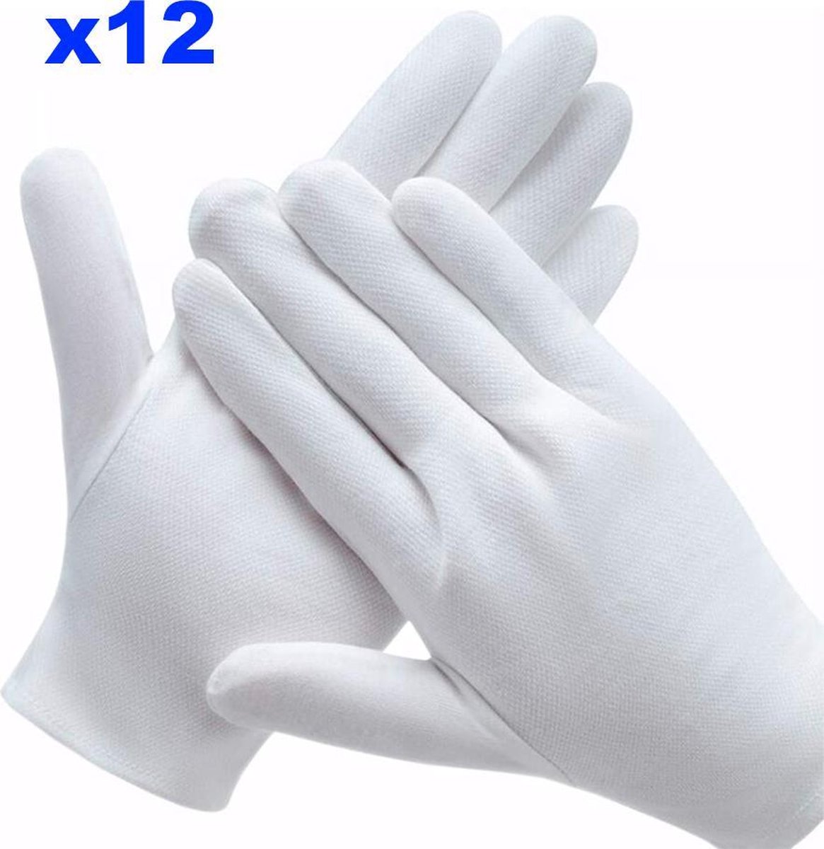 AONAT 2 Paires épais Gants en Coton Blanc Gants Hydratants Doux Gants de  Soins de la Peau Élastiques Gants de Travail pour pour Les Mains sèches  Inspection de Bijoux et Plus, Taille