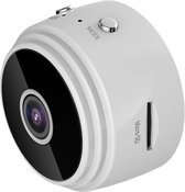 NARVIE Spy Camera S20 WIT - Beveiligingscamera - Mini Camera - Verborgen Camera - Smart Spy Camera - 1080P HD - Nederlandse Handleiding - WiFi Camera - Met Mobiele App - Incl. 32GB