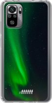 6F hoesje - geschikt voor Xiaomi Redmi Note 10S -  Transparant TPU Case - Northern Lights #ffffff