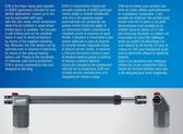 Quiko EON 400 230v. professional. voor poorten met vleugels van 1,5 tot 4 meter en tot 700kg. incl. 4 handzenders en wifi/gsm module.