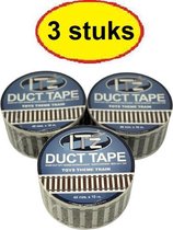 IT'z Duct Tape 18 - Thema Trein 3 stuks  48 mm x 10m |  tape - plakband - ducktape - ductape