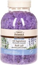 ELFA Pharm Green Pfarmacy Rozemarijn en Lavendel badzout, Rosemary Lavender Bath salt, 1300g