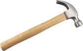 GS klauwhamer 450 gram - hamer met 34 cm houten steel en 16oz hamerkop