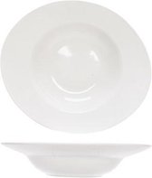 Budget Wit Pastabord - Diep Bord - 31x27,5cm - Ovaal