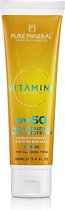 Pure Mineral - Vitamin C Moisturizing Facial Protector SPF 50 Dead Sea Minerals (Vitamine C Zonnebrandcreme met Dode Zee Mineralen)