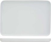 Charming White Dinerbord - Wit - 32x23cm - Rechthoek