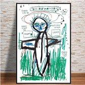 Jean Michel Basquiat Poster 11 - 20x25cm Canvas - Multi-color