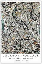 Jackson Pollock Poster 2 - 20x25cm Canvas - Multi-color