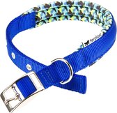 Ferplast Hondenhalsband Daytona 35-43 X 2 Cm Nylon Blauw