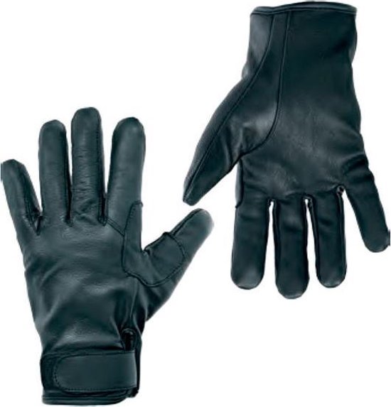 MOTIVEX® Professional zeilhandschoenen zwart/oranje, maten S tot XL