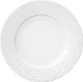 Waves Wit Dinerbord - Plat - Ø 28cm