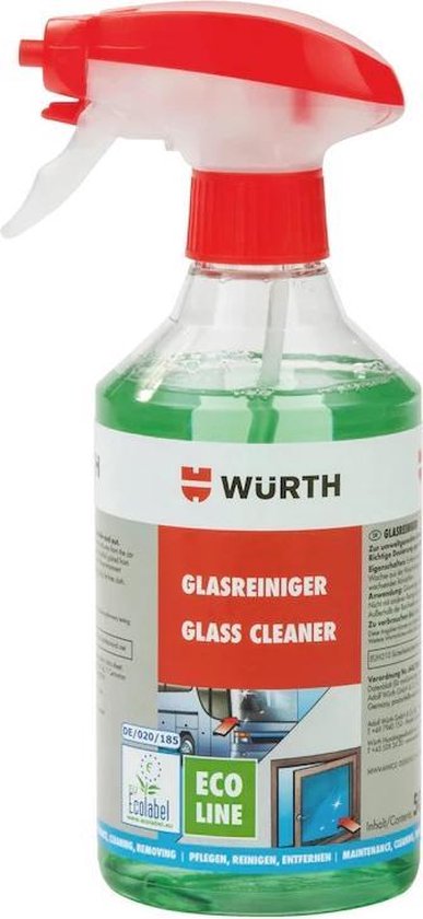 Wurth,GLASREINIGER Reiniger voor glas ECO GLASREINIGER 500 ML ECOLINE Wurth